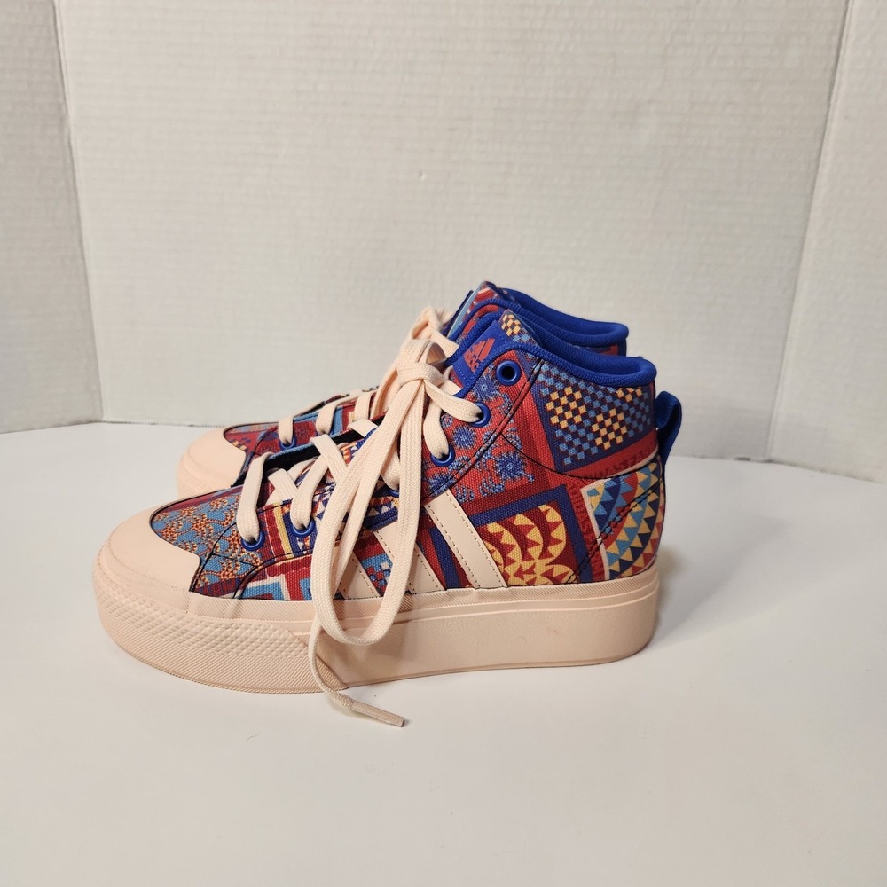 Adidas Bravada 2.0 Mid Platform Patchwork Skatebo… - image 1